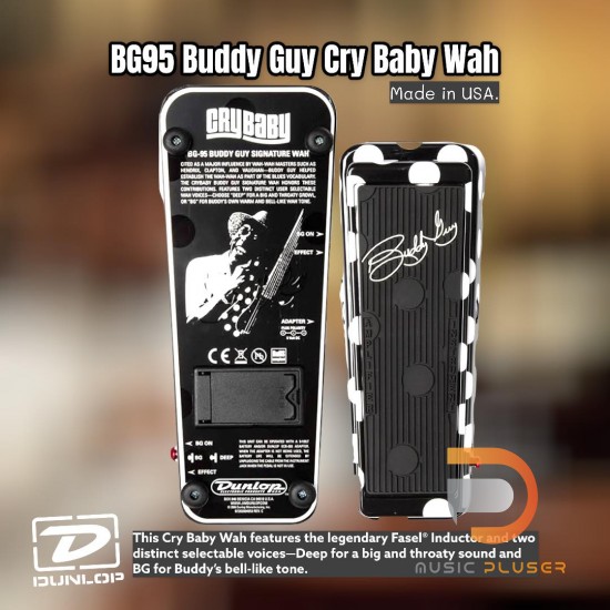 Jim Dunlop BG95 Buddy Guy Cry Baby Wah
